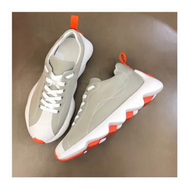 에르메스 남성 클래식 그레이 스니커즈 - Mens Gray Sneakers 