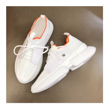 에르메스 남성 클래식 화이트 스니커즈 - Mens White Sneakers 