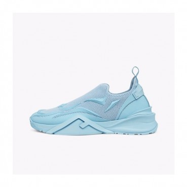 펜디 남/녀 Flow 블루 스니커즈 -  Unisex Blue Sneakers 