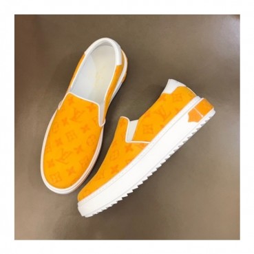 루이비통 남성 Time out 옐로우 스니커즈 - Mens Yellow Sneakers 
