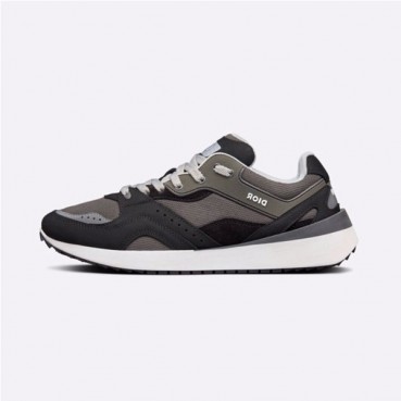디올 남/녀 오블리크 블랙 스니커즈 - Unisex Black Sneakers 