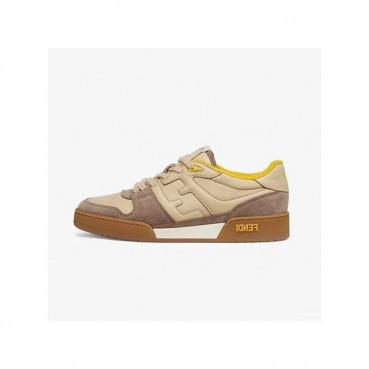펜디 남성 캐쥬얼 베이지 스니커즈 - Mens Beige Sneakers 