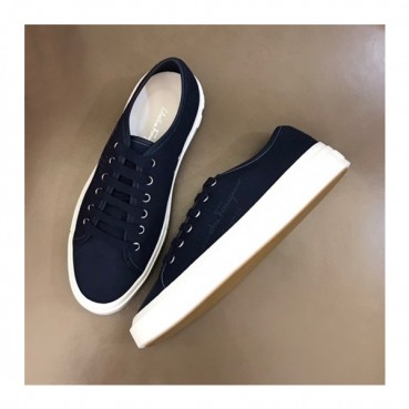페라가모 남성 모던 네이비 스니커즈 - Mens Navy Sneakers 