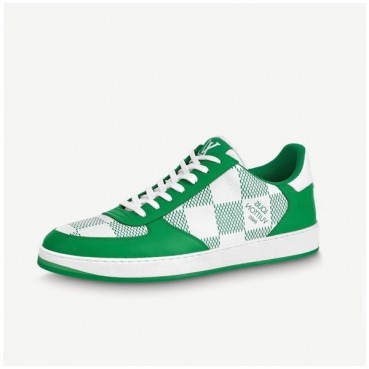 루이비통 남성 Rivoli 그린 스니커즈 -  Mens Green Sneakers 