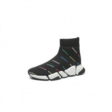 발렌시아가 남/녀 클래식 블랙 스니커즈 - Unisex Black Sneakers 
