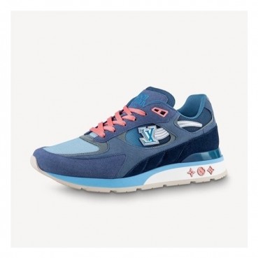 루이비통 남성 클래식 블루 스니커즈 -  Mens Blue Sneakers 