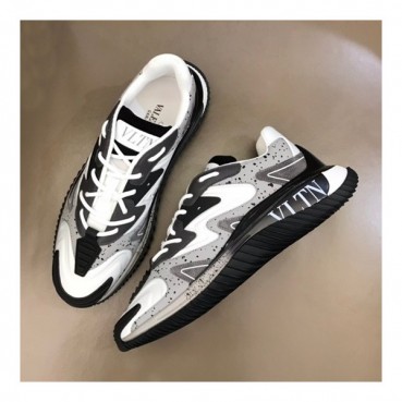 발렌티노 남성 트렌디 그레이 스니커즈 - Mens Gray Sneakers 