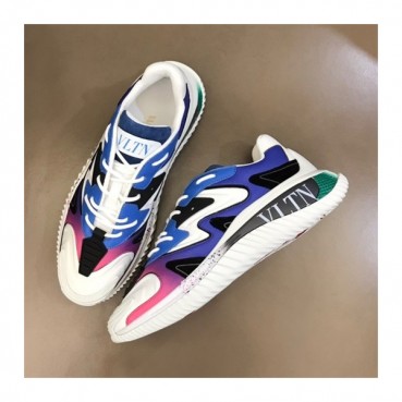 발렌티노 남성 트렌디 블루 스니커즈 - Mens Blue Sneakers 