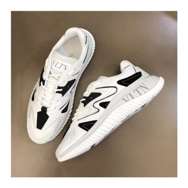 발렌티노 남성 트렌디 화이트 스니커즈 - Mens White Sneakers 