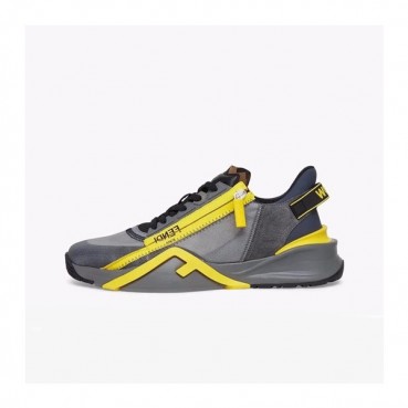 펜디 남성 캐쥬얼 그레이 스니커즈 - Mens Gray Sneakers 