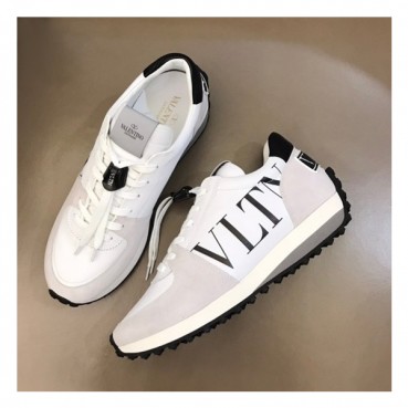 발렌티노 남성 트렌디 화이트 스니커즈 - Mens White Sneakers 