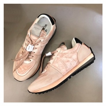 발렌티노 남성 트렌디 핑크 스니커즈 - Mens Pink Sneakers 