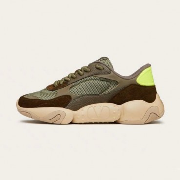 발렌티노 남성 트렌디 그린 스니커즈 - Mens Green Sneakers 