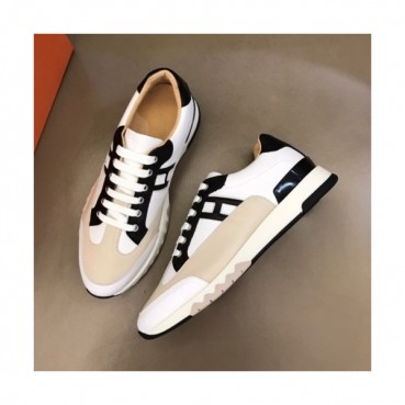 에르메스  남성 모던 레더 스니커즈 Size(240-270) 베이지 