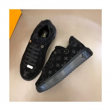 루이비통  남/녀 모던 레더 스니커즈 Size(225 - 270) 블랙 