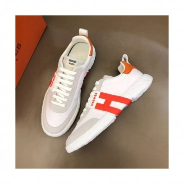 에르메스  남성 모던 레더 스니커즈 Size(240-275) 그레이 