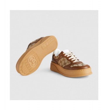 구찌 남/녀 트렌디 브라운 스니커즈 - Gucci Unisex Trendy Sneakers 