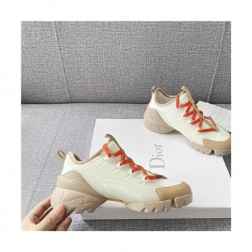 Dior 2021 Women's Leather Sneakers,DIOS0478 - 디올 2021 여성용 레더 스니커즈,Size(225