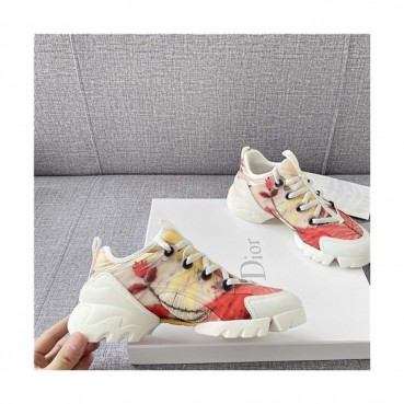 Dior 2021 Women's Leather Sneakers,DIOS0477 - 디올 2021 여성용 레더 스니커즈,Size(225