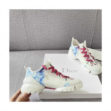 Dior 2021 Women's Leather Sneakers,DIOS0476 - 디올 2021 여성용 레더 스니커즈,Size(225
