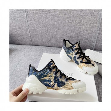 Dior 2021 Women's Leather Sneakers,DIOS0473 - 디올 2021 여성용 레더 스니커즈,Size(225