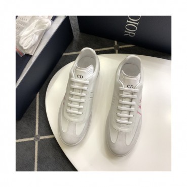 Dior 2021 Men's Leather Sneakers,DIOS0463 - 디올 2021 남성용 레더 스니커즈,Size(240