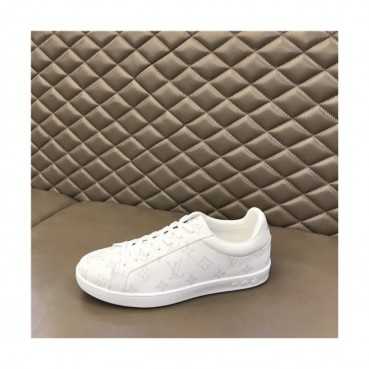 [매장판]Louis Vuitton 2021 Men's Leather Sneakers,LOUS2218 - 루이비통 2021 남성용 레더 스니커즈,Size(240
