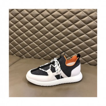 Hermes 2021 Men's Canvas Sneakers,HERS0510 - 에르메스 2021 남성용 캔버스 스니커즈,Size(240