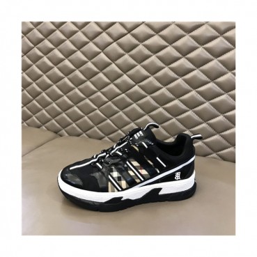 Burberry 2021 Men's Leather Sneakers,BURS0191 - 버버리 2021 남성용 레더 스니커즈,Size(240