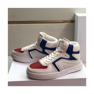 Celine 2021 Men's Leather Sneakers,CELS0026 - 셀린느 2021 남성용 레더 스니커즈,Size(240