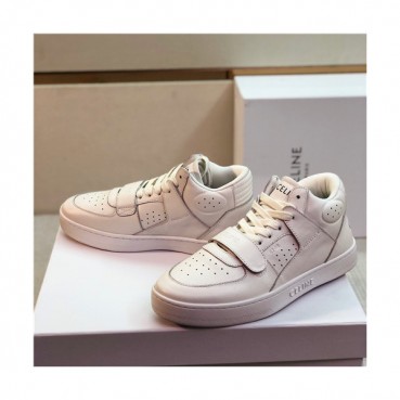 Celine 2021 Men's Leather Sneakers,CELS0025 - 셀린느 2021 남성용 레더 스니커즈,Size(240