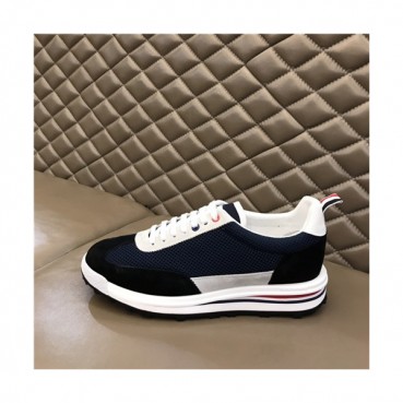 Thom Browne 2021 Men's Leather Sneakers,THOMS0059 - 톰브라운 2021 남성용 레더 스니커즈,Size(240