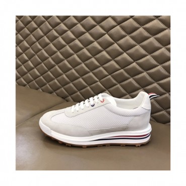 Thom Browne 2021 Men's Leather Sneakers,THOMS0055 - 톰브라운 2021 남성용 레더 스니커즈,Size(240