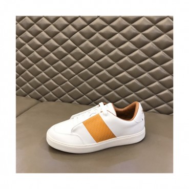 Ermenegildo Zegna 2021 Men's Leather Sneakers,ZEGS0040 - 제냐 2021 남성용 레더 스니커즈,Size(240