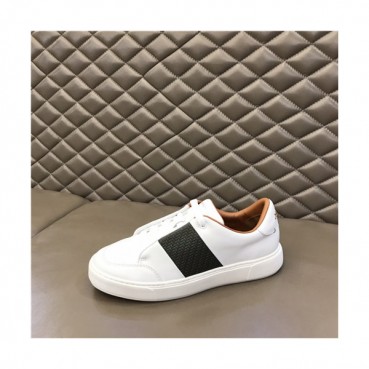 Ermenegildo Zegna 2021 Men's Leather Sneakers,ZEGS0039 - 제냐 2021 남성용 레더 스니커즈,Size(240