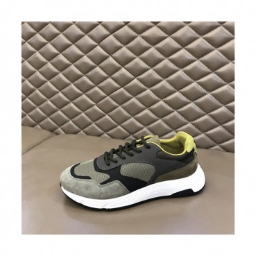 Hogan 2021 Men's Leather Sneakers,HOGS0072 - 호간 2021 남성용 레더 스니커즈,Size(240