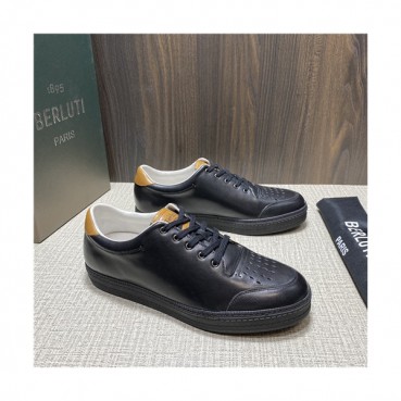 Berluti 2021 Men's Leather Sneakers,BERTS0278 - 벨루티 2021 남성용 레더 스니커즈,Size(240