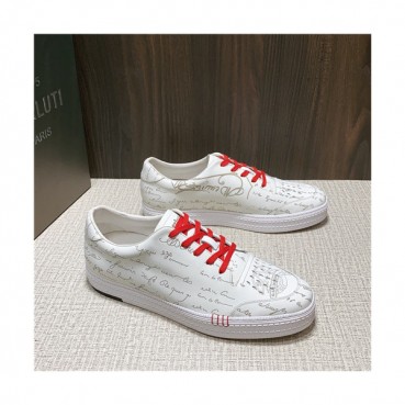 Berluti 2021 Men's Leather Sneakers,BERTS0276 - 벨루티 2021 남성용 레더 스니커즈,Size(240