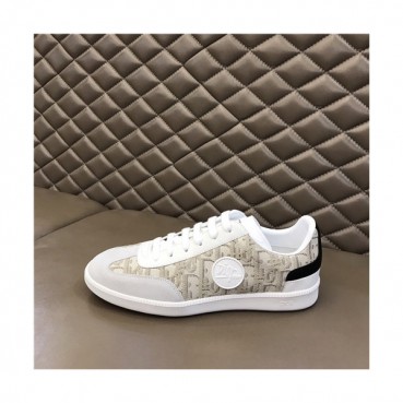 Dior 2021 Men's Leather Sneakers,DIOS0458 - 디올 2021 남성용 레더 스니커즈,Size(240