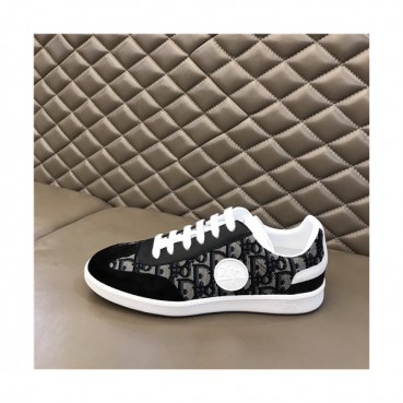 Dior 2021 Men's Leather Sneakers,DIOS0457 - 디올 2021 남성용 레더 스니커즈,Size(240