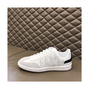 Dior 2021 Men's Leather Sneakers,DIOS0455 - 디올 2021 남성용 레더 스니커즈,Size(240