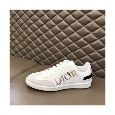 Dior 2021 Men's Leather Sneakers,DIOS0454 - 디올 2021 남성용 레더 스니커즈,Size(240