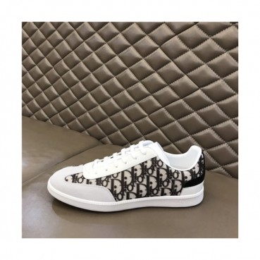 Dior 2021 Men's Leather Sneakers,DIOS0445 - 디올 2021 남성용 레더 스니커즈,Size(240