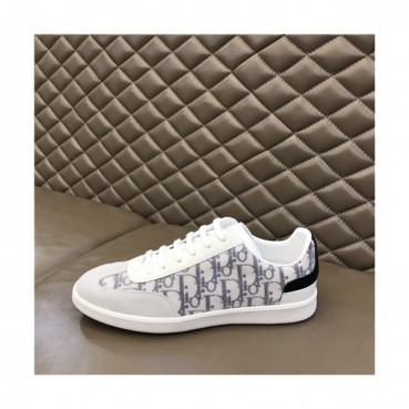 Dior 2021 Men's Leather Sneakers,DIOS0444 - 디올 2021 남성용 레더 스니커즈,Size(240