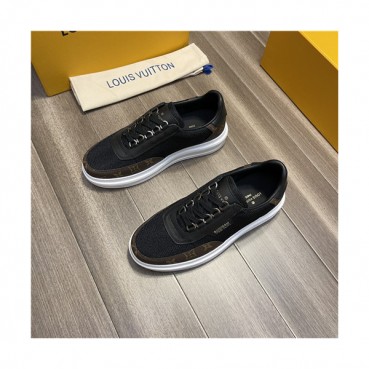 Louis Vuitton 2021 Men's Leather Sneakers,LOUS2170 - 루이비통 2021 남성용 레더 스니커즈,Size(240