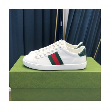 Gucci 2021 Mn/Wn Leather Sneakers,GUCS1603 - 구찌 2021 남여공용 레더 스니커즈,Size(225