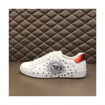 Gucci 2021 Mn/Wn Leather Sneakers,GUCS1593- 구찌 2021 남여공용 레더 스니커즈,Size(225