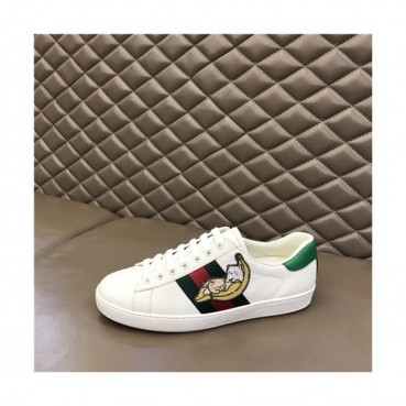 Gucci 2021 Mn/Wn Leather Sneakers,GUCS1591- 구찌 2021 남여공용 레더 스니커즈,Size(225