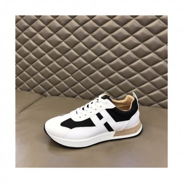 Hermes 2021 Men's Leather Sneakers,HERS0501 - 에르메스 2021 남성용 레더 스니커즈,Size(240