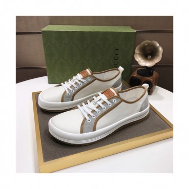[매장판]Gucci 2021 Men's Leather Sneakers,GUCS1589 - 구찌 2021 남성용 레더 스니커즈,Size(240